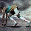 QUXIANG Copper Compression Socks for Women & Men Circulation (8 Pairs) - Best for Running Athletic Cycling - 15-20 mmHg (S/M,Multi 09) view 2