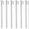 Camping Moon R-35-6P Martensitic Stainless Steel 420J Hardened, Forged Pegs, R Series, Power Pegs, Perfect for Hard Surfaces view 1