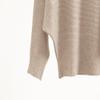 GABERLY Boat Neck Batwing Sleeves Dolman Knitted Sweaters and Pullovers Tops for Women (Khaki, One Size) view 3
