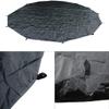 PlayDo 5M/16.4ft Waterproof Cotton Canvas Wall Tent Bell Yurts Tent with Stove Hole for 6-8 Person Camping Hiking Hunting Festival Party (Footprint Tarp) view 2