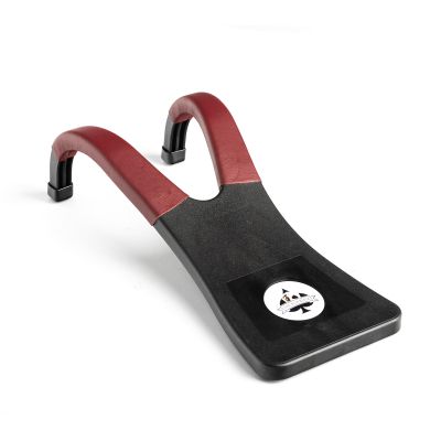 Chuck's Woodbarn Black Boot Jack Puller - Constructed of Composite Fiberglass | Extra Grip Boot Remover for Cowboy Boots, Premium Boot Remover | Durable Shoe Jack - (Red Leather)