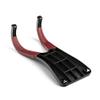 Chuck's Woodbarn Black Boot Jack Puller - Constructed of Composite Fiberglass | Extra Grip Boot Remover for Cowboy Boots, Premium Boot Remover | Durable Shoe Jack - (Red Leather) view 2