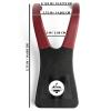 Chuck's Woodbarn Black Boot Jack Puller - Constructed of Composite Fiberglass | Extra Grip Boot Remover for Cowboy Boots, Premium Boot Remover | Durable Shoe Jack - (Red Leather) view 3