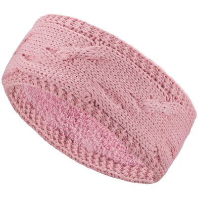 Be Your Own Style BYOS Chic Cold Weather Enhanced Warm Fleece Lined Crochet Knit Stretchy Fit