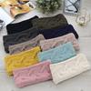 Be Your Own Style BYOS Chic Cold Weather Enhanced Warm Fleece Lined Crochet Knit Stretchy Fit view 4