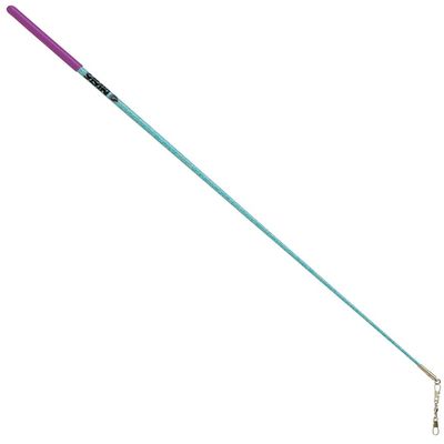 Sasaki M-781HJK-F PEGxRRK Rhythmic Gymnastics Hand Gear, Ribbon Stick, International Gymnastics Federation Certified, Hologram Short Stick, Length 22.4 inches (57 cm), Peppermint Green x Lilac