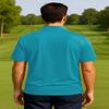 Opna Golf Shirts for Mens Regular, Big and Tall Size Golf Polos Dry Fit Shirts Short Sleeve (Atomic Blue) - XXL view 3
