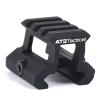 AT3 Tactical PRO-Mount Mini Riser Mount - 0.83 - for RD-50 Red Dot Sight & Any Picatinny/Weaver Scope view 1