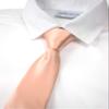Spring Notion Boys' Solid Color Microfiber Zipper Tie Medium Petal view 2