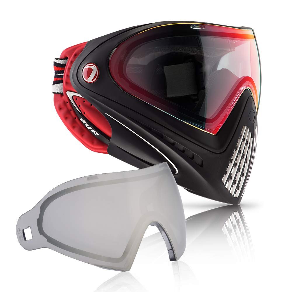 Dye i4 Paintball Goggle (Dirty Bird with Smoke/Silver Thermal Lens Combo)