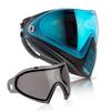 Dye i4 Paintball Goggle (Powder Blue with Smoke Thermal Lens Combo) view 1