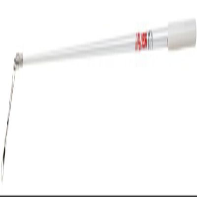 SASAKI M-700G-F W Rhythmic Gymnastics Hand Tool, Ribbon Stick, International Gymnastics Federation Certified, Glass Stick, Length 23.6 inches (60 cm), White
