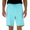 short fin Mens Walking Shorts W/Full Elastic Waist. Made with Stretch Cotton (Aqua Size 40 C8000) view 3