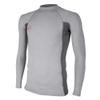 O'NEILL Men's Basic Long Sleeve Premium Rash Guard, Cool Grey Back Cool Grey, XX-Large view 1