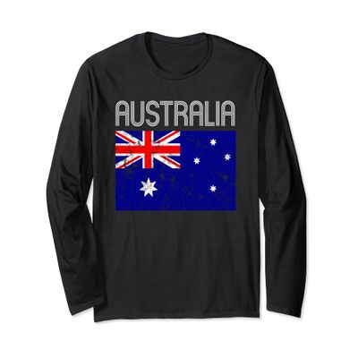 Australian Flag Vintage Australia Soccer Fan Shirt