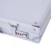 Thxbyebye 45X25X7.5cm Aluminum New Framed Locking Gun Pistol Handgun Lock Box Hard Storage Carry Case view 2