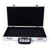 Thxbyebye 45X25X7.5cm Aluminum New Framed Locking Gun Pistol Handgun Lock Box Hard Storage Carry Case view 3