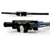 UPANBIKE Bike Folding Handlebar Aluminum Alloy Scooter Handlebar Quick Release Foldable Bar 31.8mm/25.4mm (Black+Blue) view 1
