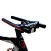 UPANBIKE Bike Folding Handlebar Aluminum Alloy Scooter Handlebar Quick Release Foldable Bar 31.8mm/25.4mm (Black+Blue) view 2