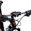 UPANBIKE Bike Folding Handlebar Aluminum Alloy Scooter Handlebar Quick Release Foldable Bar 31.8mm/25.4mm (Black+Blue) view 3