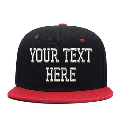 Custom Embroidered Hip-hop Hat Personalized Adjustable Hip-hop Cap Add Your Text
