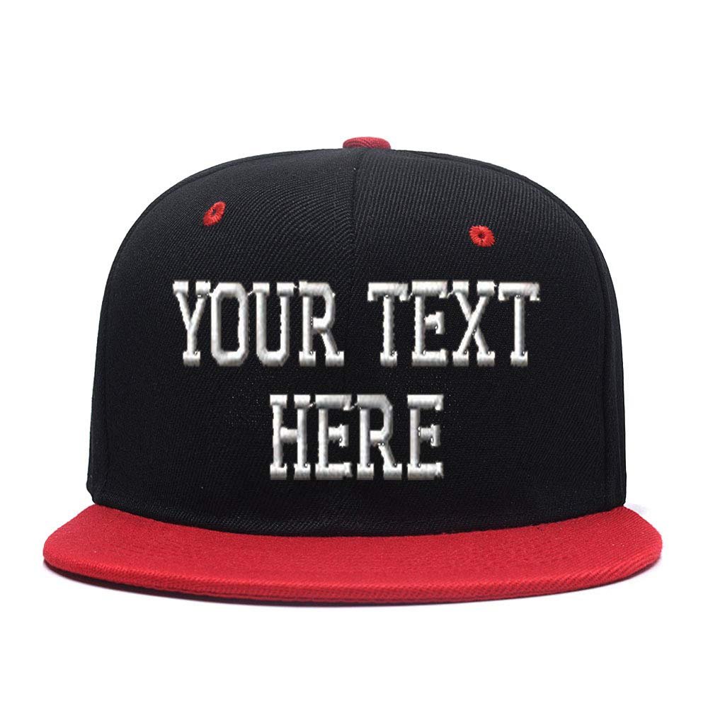 Custom Embroidered Hip-hop Hat Personalized Adjustable Hip-hop Cap Add Your Text