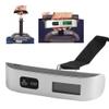 Digital Luggage Scale, Portable T-Shaped Hand Held with LCD Backlight, 50kg Maximum Capacity, Silver, for Travel Suitcase Weight Measurement view 3