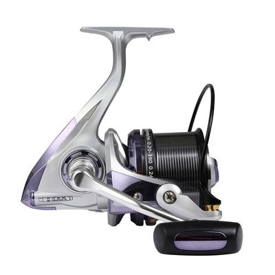 Diwa Spinning Fishing Reels 8000 10000 12000 Series Freshwater Saltwater Big-Game Fishing Surf Fishing 12+1 Stainless BB 70 LBS Max Drag Ultra Smooth Powerful Trout Durable Spinner Gear (Silver,12000)