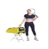 VIV Pickleball Tennis Bag: All-in-One Pickleball Bag, Hopper, and Feeder with Wheels. Store, Travel, Practice with Pickle ball, Tennis, Baseball, Softball Gears. Tennis Ball Hopper view 4