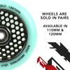 110mm Honeycore Wheels - Isotope view 2
