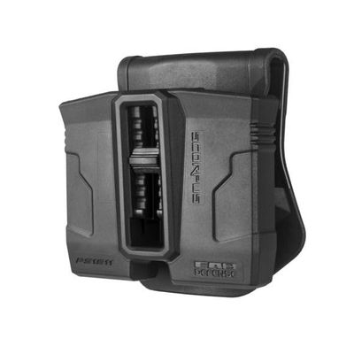 FAB Defense Scorpus Double Magazine Pouch for .45/10mm Single-Stack 1911 Steel Magazines, Paddle sc-ps1911b