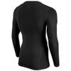 Champro Long Sleeve Compression Shirt - Polyester/Spandex, Adult Large, Black view 3