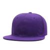 Custom Embroidered Hip-hop Hat Personalized Adjustable Hip-hop Cap Add Your Text Purple view 3