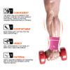 NEWZILL Wrist Wallet Wristband with Zipper - Cotton Sweatbands for Men & Women, Ideal for Sport, Running, Walking, Basketball, Football, Tennis, Hiking, Workout, and More Long Pink view 4