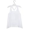 Mayoral Tween Girl 7-18 White Twist Back Embellished Graphic Print Fashion Tank Top, White,14 view 2