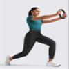 CRZ YOGA Women's Lightweight Workout Joggers 27.5" - Travel Casual Outdoor Running Athletic Track Hiking Pants with Pockets Black X-Large view 4