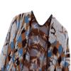 EXCHIC Women's Retro Shawl Wrap Open Front Poncho Cape Cardigan for Fall Winter (4 Grey) view 3