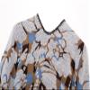 EXCHIC Women's Retro Shawl Wrap Open Front Poncho Cape Cardigan for Fall Winter (4 Grey) view 4