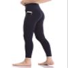 Colorfulkoala Women's High Waisted Tummy Control Workout Leggings 7/8 Length Yoga Pants with Pockets (XS, Navy) view 3