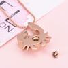 Imrsanl Crab Cremation Jewelry for Ashes for Human Keepsake Memorial Urns Pendant Necklace for Pets (Rose Gold) view 3