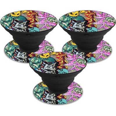MightySkins Skin Compatible with PopSocket PopSocket - Graffiti Wild Styles | Protective, Durable, and Unique Vinyl Decal wrap Cover | Easy to Apply, Remove, and Change Styles | Made in The USA