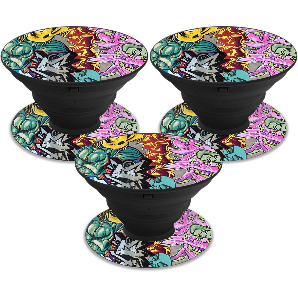 MightySkins Skin Compatible with PopSocket PopSocket - Graffiti Wild Styles | Protective, Durable, and Unique Vinyl Decal wrap Cover | Easy to Apply, Remove, and Change Styles | Made in The USA