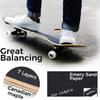 WhiteFang Skateboards for Beginners, Complete Skateboard 31 x 7.88, 7 Layer Canadian Maple Double Kick Concave Standard and Tricks Skateboards for Kids and Beginners (Peak) view 2