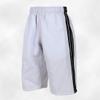 Mudoin Taekwondo Dobok Shorts Pants TKD Martial Arts MMA Kick Boxing (140(Waist 60cm or 1.97 ft), White) view 2