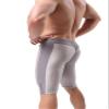 BRAVE PERSON Men's Fashion Breathable Mesh Elastic Training Shorts Swim Trunks Beach Pants 2240 (M / 28"-32", 002 Gray) view 3