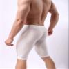 BRAVE PERSON Men's Fashion Breathable Mesh Elastic Training Shorts Swim Trunks Beach Pants 2240 (XL / 33"-38", 002 White) view 3