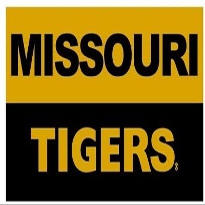 9 Inch Missouri Tigers Decal MU University of Mizzou Logo MO Removable Wall Sticker Art NCAA Home Room Decor 9 by 3 1/2 Inches