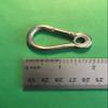 US STAINLESS 20 Pieces Stainless Steel 316 Spring Hook with Eyelet Carabiner 3/16" (5mm) Marine Grade view 2