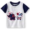 Baby and Toddler Boy's Americana Theme Mix n Match Separates (Elephant Train Henley Top, 0-3 mo.) view 1