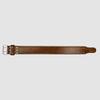 Aesthreadics Power Lifting Belt for Men and Women, Premium Soft Leather, Heavy Duty Durability (Vintage Brown, X-Large (34-40)) view 2